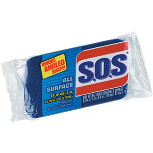 S.O.S All Surface Scrubber Sponge