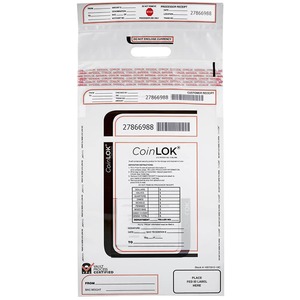 ControlTek CoinLOK Plastic Coin Bags