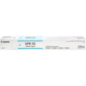 Canon GPR-55 Original Laser Toner Cartridge - Cyan - 1 Each