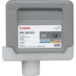 Canon (PFI-301GY) Gray Ink Tank (330 ml)