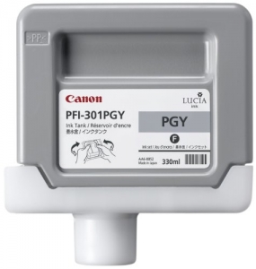 Canon (PFI-301PGY) Photo Gray Ink Tank (330 ml)