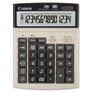 Canon WS-1410TG Green Display Calculator