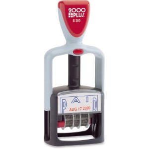 COSCO 2000 Plus 2-Color PAID Dater