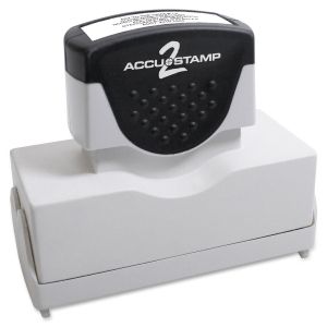 COSCO Accu-Stamp Pre-inked Custom Shutter Stamp