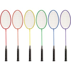 Champion Sports Tempered Steel Badminton Racket Set