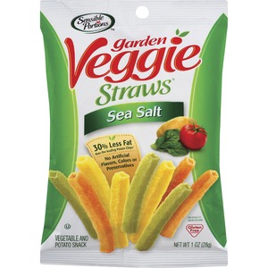 The Hain Celestial Sea Salt Garden Veggie Straws Snack