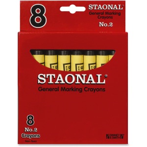 Crayola No. 2 Staonal Marking Wax Crayons