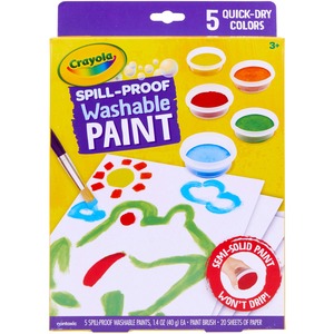 Crayola Spill Proof Washable Paint Set