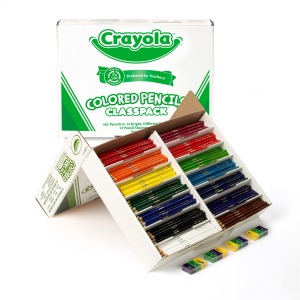 Crayola Colored Pencil Classpack in 14 Colors