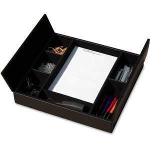 Dacasso Classic Leather Enhanced Conference Room Organizer