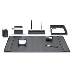 Dacasso Leather 8-Piece Desk Set