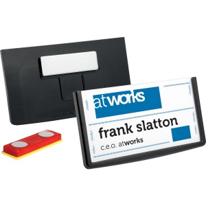 DURABLE® Framed Magnetic Name Badge