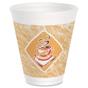 Dart Cafe G Design Foam Cups