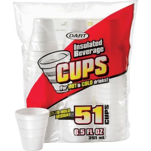 Dart 8.5 oz Insulated Beverage Cups