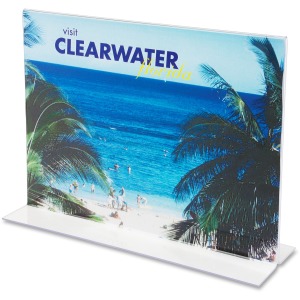 Deflecto Classic Image Double-Sided Sign Holder