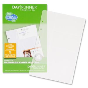 Day Runner Business Card Holder