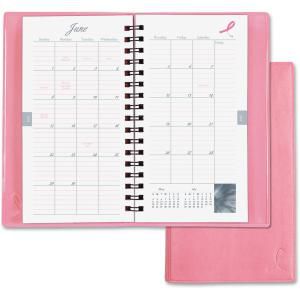 Day-Timer Pink Ribbon 2PPM Slim Monthly Planner