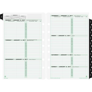 Day-Timer 2-page-per-week Original Planner Desk Refill