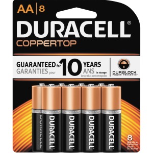 Duracell Coppertop Alkaline AA Batteries