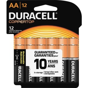 Duracell Coppertop Alkaline AA Batteries