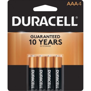 Duracell Coppertop Alkaline AAA Batteries