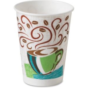 Dixie PerfecTouch Insulated Hot Coffee Cups by GP Pro