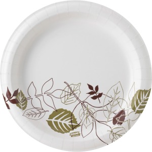 Dixie Ultra® Pathways 8-1/2" Heavyweight Paper Plates by GP Pro