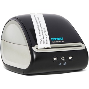 Dymo LabelWriter 5XL Direct Thermal Printer - Monochrome - Label Print - Ethernet - USB - Black