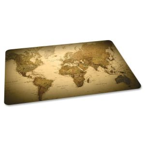 ES Robbins World Map Design straight Edge Chair Mat