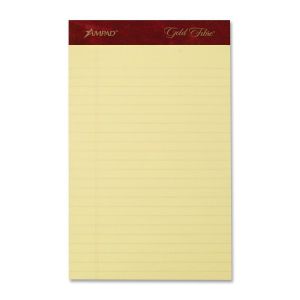 Ampad Gold Fibre Premium Jr. Legal Writing Pad