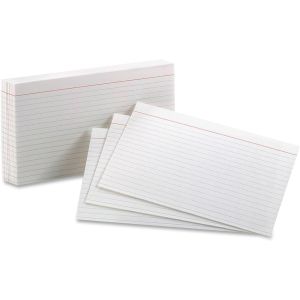 Oxford Ruled Index Cards