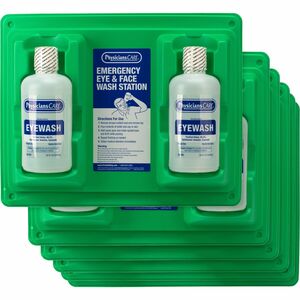 First Aid Only Twin-Bottle Eyewash Station