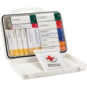 First Aid Only 25-Person Unitized Plastic First Aid Kit - ANSI Compliant