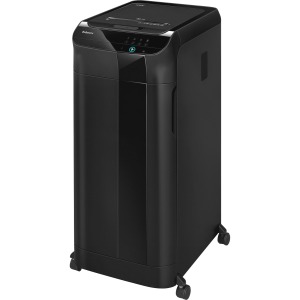 Fellowes® AutoMax 550C Cross Cut, Auto Feed 2-in-1 Heavy Duty Commercial Paper Shredder with SilentShred™