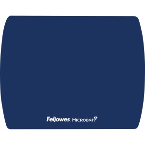 Fellowes Microban® Ultra Thin Mouse Pad - Blue