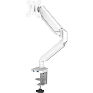 Fellowes Platinum Series Single Monitor Arm - White