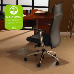 Ultimat® Polycarbonate Lipped Chair Mat for Carpets over 1/2" - 35" x 47"