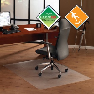 Floortex Cleartex UnoMat Anti-Slip Hard Floor/Very Low Pile Carpet Rectangular Chair Mat