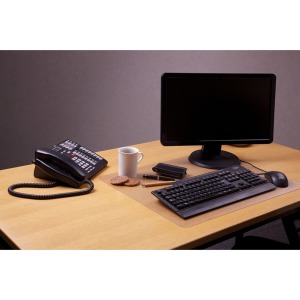 Desktex® Polycarbonate Desk Pad 19" x 24"