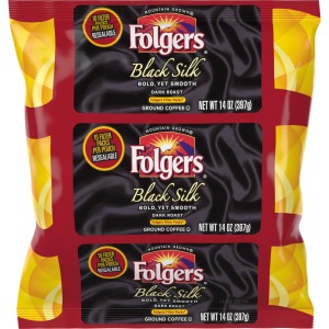 Folgers® Ground Black Silk Coffee