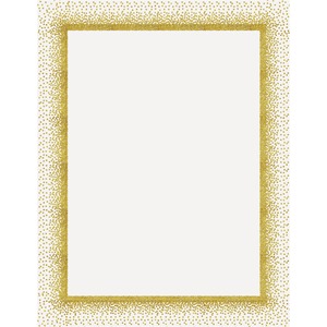 Geographics Confetti Gold Design Poster Board