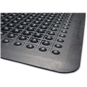 Genuine Joe Flex Step Rubber Anti-Fatigue Mats