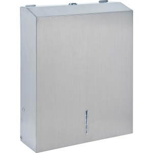 Genuine Joe C-Fold/Multi-fold Towel Dispenser Cabinet