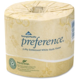 Pacific Blue Select Standard-Roll Embossed Toilet Paper