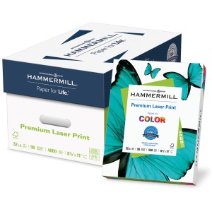 Hammermill Premium Laser Print Paper for Color Copiers & Laser Printers - White