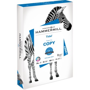 Hammermill Tidal 11x17 Laser, Inkjet Copy & Multipurpose Paper - White - Recycled