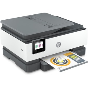 HP Officejet Pro 8025e Wireless Inkjet Multifunction Printer - Color - White