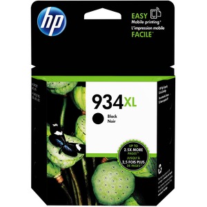 HP 934XL (C2P23AN) Original High Yield Inkjet Ink Cartridge - Black - 1 Each