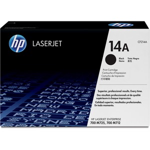 HP 14A (CF214A) Original Laser Toner Cartridge - Single Pack - Black - 1 Each