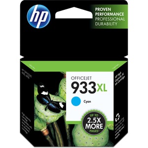 HP 933XL (CN054AN) Original Inkjet Ink Cartridge - Cyan - 1 Each